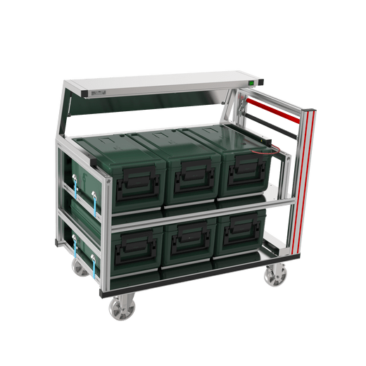 Ausgabewagen 1 // Rieber Produkte | Lösungen für Küche, Catering